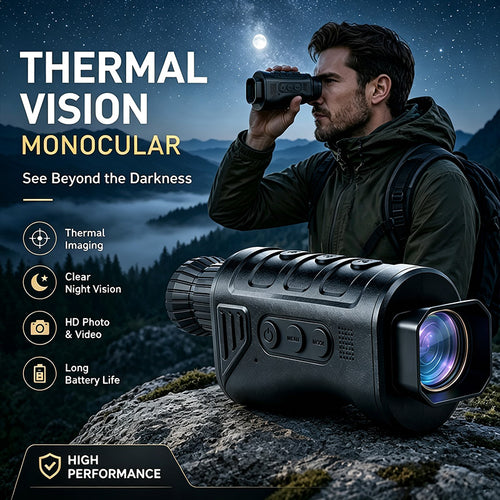 🔥 50% OFF Limited Time – AI15 Thermal Monocular, See Clearly in Darkness with 1080P Night Vision & 8000m Range