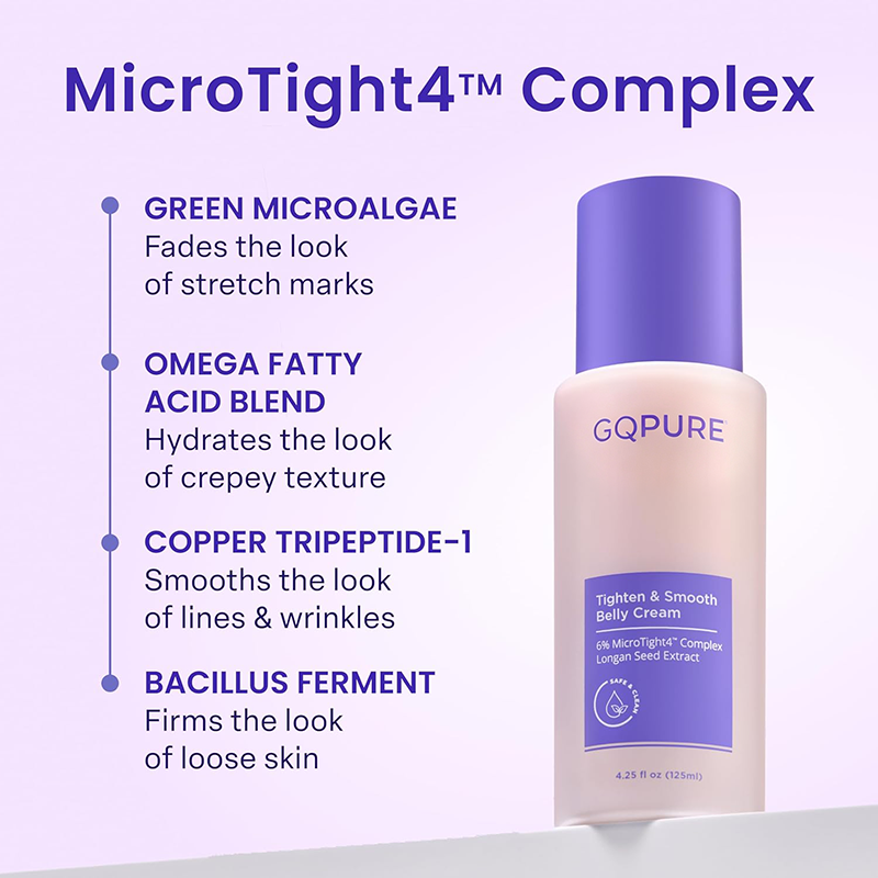 Tighten & Smooth Belly Cream, MicroTight4 Complex Body Firming Lotion for Loose Skin💜💜