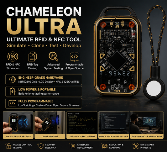 🔐 Chameleon Ultra – The Ultimate NFC & RFID Emulator Tool