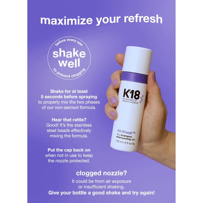 🏆1 Bestselling🏆Dry Shampoo 4oz - Revolutionary Dry Shampoo Reduces Oil + Odor—Weightlessly