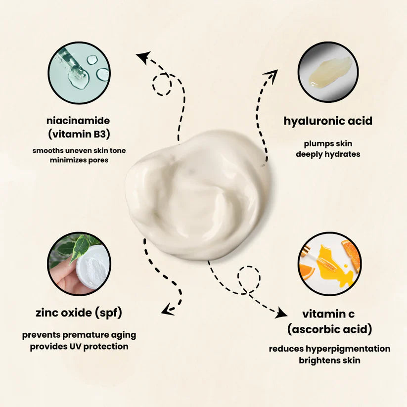 Color Correcting CC Cream with Centella - Lightweight Foundation with Whitening, BB Cream Coverage & Skin Repair in One